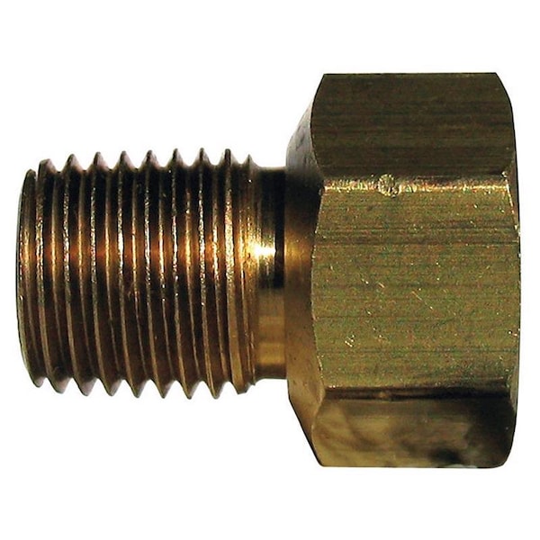 Homeplus+ ATC 5/16 in. Flare X 1/4 in. D Male Brass Inverted Flare Adapter 6JC050810721030 - main
